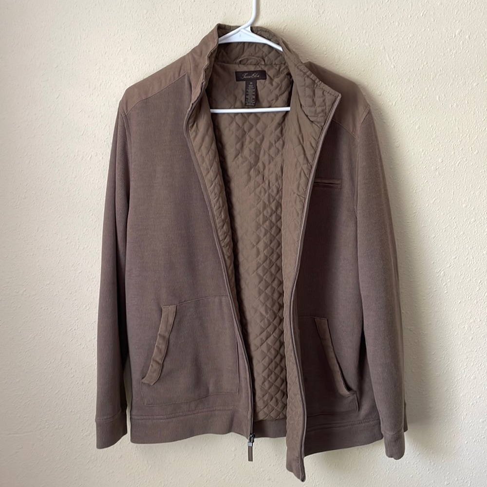 Tasso Elba Men’s Brown Jacket (Medium)